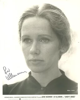 Liv Ullmann autograph