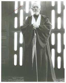 Alec Guinness autograph