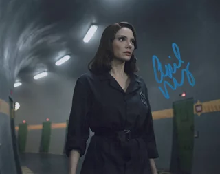 April Bowlby autograph