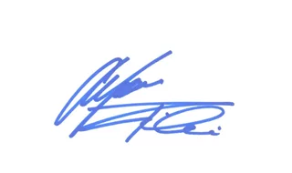 Alfonso Ribiero autograph