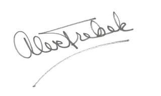 Alex Trebek autograph