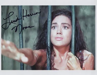 Linda Harrison autograph