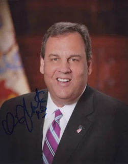 Chris Christie autograph
