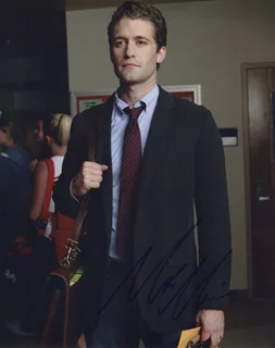 Matthew Morrison autograph
