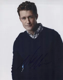Matthew Morrison autograph