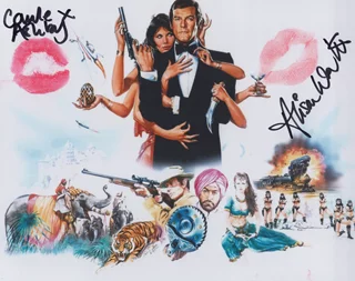 James Bond's Octopussy autograph
