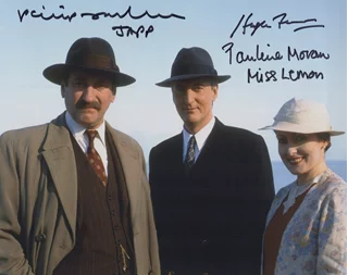 Poirot autograph
