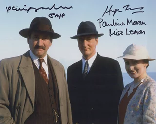 Poirot autograph