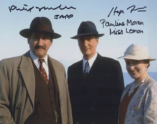 Poirot autograph