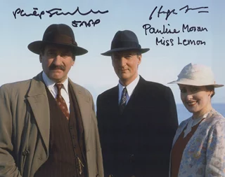 Poirot autograph