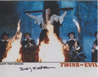 Judy Matheson autograph