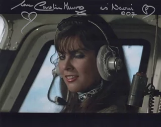 Caroline Munro autograph