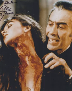 Caroline Munro autograph