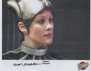 Judy Matheson autograph