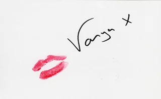 Vanya Seager autograph