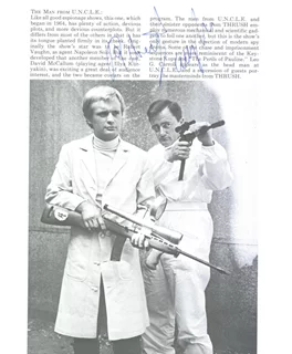 Robert Vaughn autograph