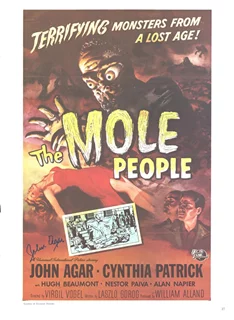 John Agar autograph