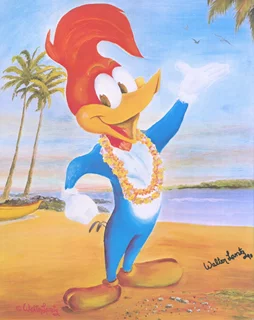 Walter Lantz autograph