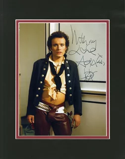 Adam Ant autograph
