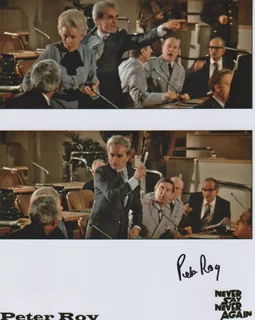 Peter Roy autograph