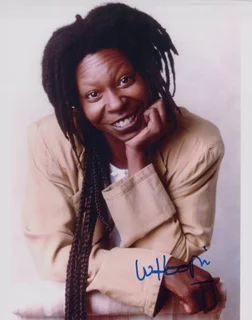Whoopi Goldberg autograph