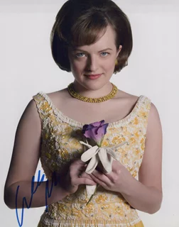 Elisabeth Moss autograph