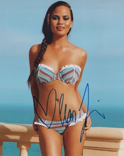 Chrissy Teigen autograph