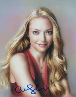 Amanda Seyfried autograph