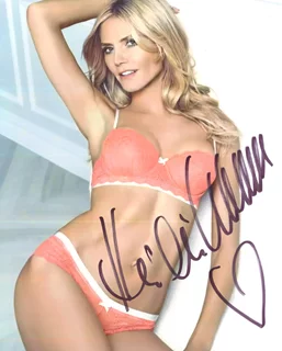 Heidi Klum autograph