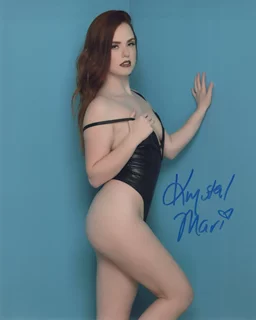 Krystal Mari autograph