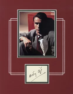Montgomery Clift autograph