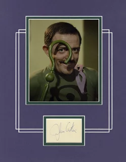 John Astin autograph