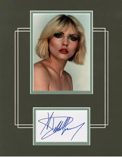 Deborah Harry autograph