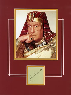 Cedric Hardwicke autograph