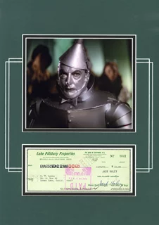 Jack Haley autograph