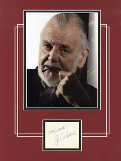 George Romero autograph