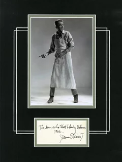 The Man Who Shot Liberty Valance autograph