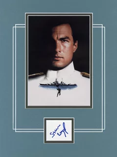 Steven Seagal autograph