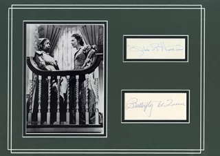 Gone With The Wind autograph
