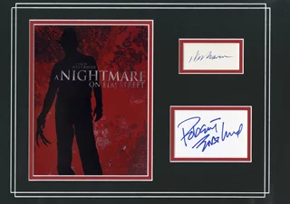 A Nightmare on Elm Street autograph
