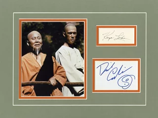 Kung Fu autograph