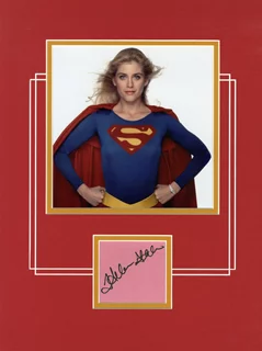 Supergirl autograph