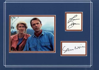Jurassic Park autograph