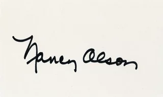 Nancy Olson autograph