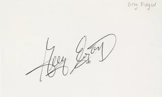 Greg Evigan autograph