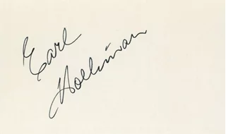 Earl Holliman autograph