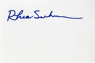 Rhea Seehorn autograph