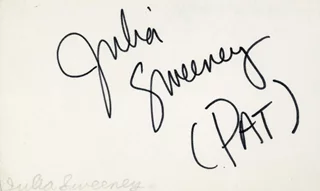Julia Sweeney autograph