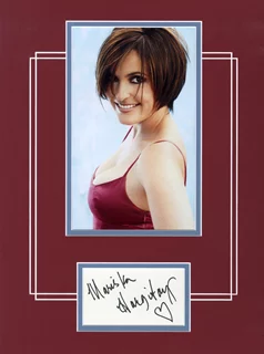 Mariska Hargitay autograph