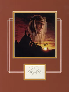 Lawrence of Arabia autograph
